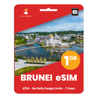 Thumbnail for Brunei eSIM: 1GB - 7 Days