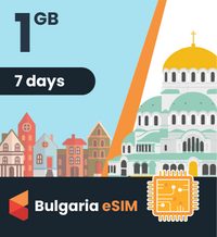 Thumbnail for Bulgaria eSIM: 1GB - 7 Days