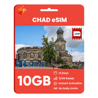 Thumbnail for [eSIM] Chad Data eSIM (10GB - 14 Days)