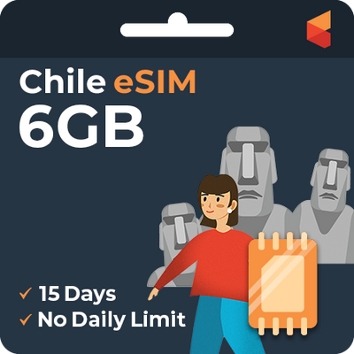 [eSIM] Chile Data eSIM (6GB - 15 Days)