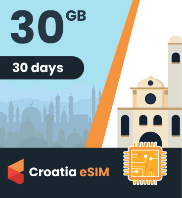 Croatia eSIM: 30GB - 30 Days