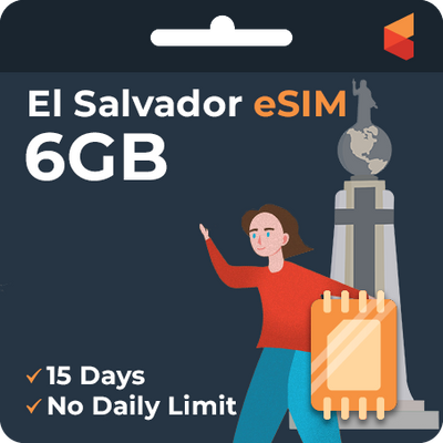 [eSIM] El Salvador Data eSIM (6GB - 15 Days)