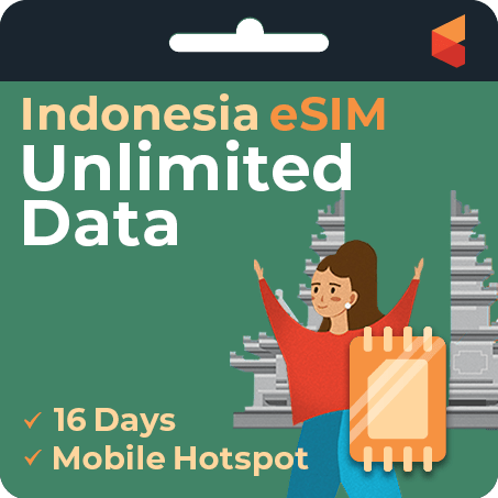 [eSIM] Indonesia Unlimited Data - Sim Corner