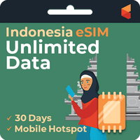 Thumbnail for [eSIM] Indonesia Unlimited Data - Sim Corner