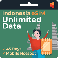 Thumbnail for [eSIM] Indonesia Unlimited Data - Sim Corner