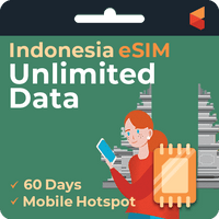 Thumbnail for [eSIM] Indonesia Unlimited Data - Sim Corner