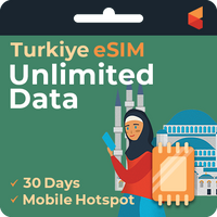 Thumbnail for [eSIM] Turkiye Unlimited Data