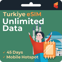 Thumbnail for [eSIM] Turkiye Unlimited Data