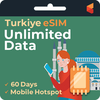 Thumbnail for [eSIM] Turkiye Unlimited Data