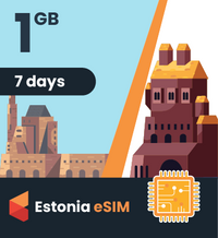 Thumbnail for Estonia eSIM: 1GB - 7 Days