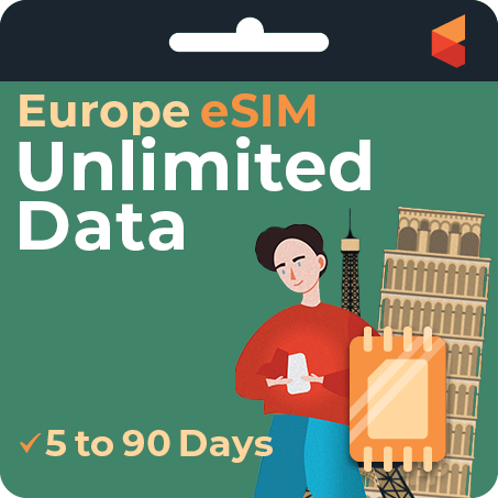 [eSIM] Europe Unlimited Data