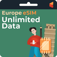 Thumbnail for [eSIM] Europe Unlimited Data