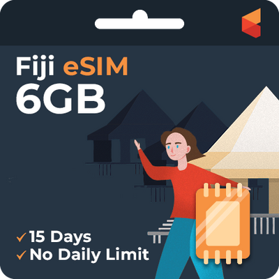 [eSIM] Fiji Data eSIM (6GB - 15 Days)