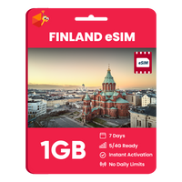 Thumbnail for Finland eSIM: 1GB - 7 Days