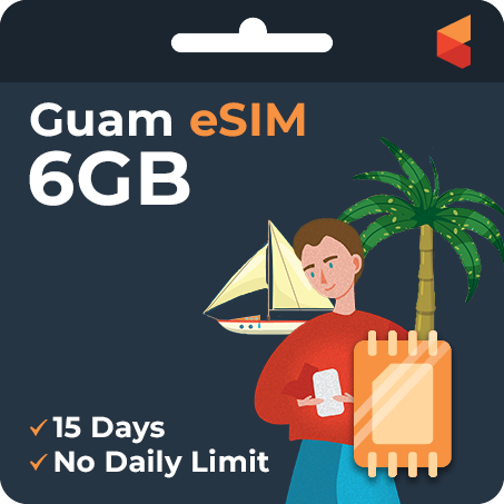 [eSIM] Guam Data eSIM (6GB - 15 Days)