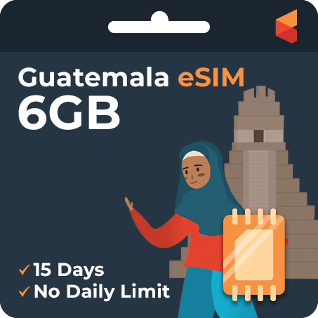 [eSIM] Guatemala Data eSIM (6GB - 15 Days)