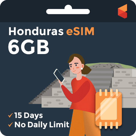 [eSIM] Honduras Data eSIM (6GB - 15 Days)
