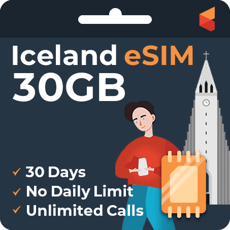 [eSIM] Iceland eSim Card (30GB)