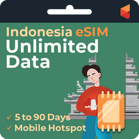 Thumbnail for [eSIM] Indonesia Unlimited Data