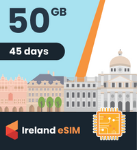 Thumbnail for Ireland eSIM: 50GB - 45 Days