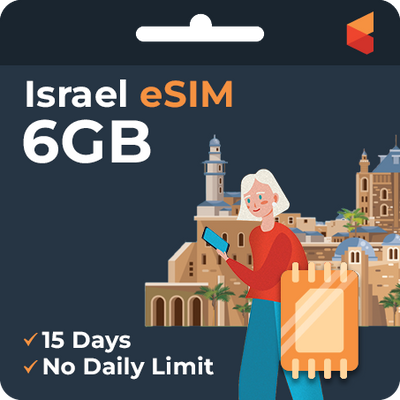 [eSIM] Israel Data eSIM (6GB - 15 Days)