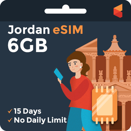 [eSIM] Jordan Data eSIM (6GB - 15 Days)