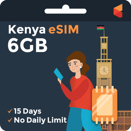 [eSIM] Kenya Data eSIM (6GB - 15 Days)