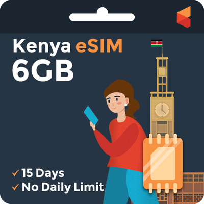 [eSIM] Kenya Data eSIM (6GB - 15 Days)