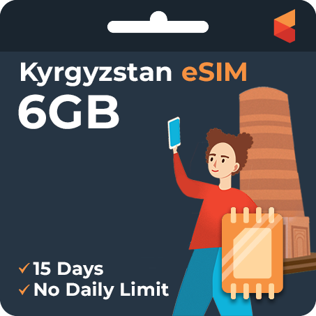 [eSIM] Kyrgyzstan Data eSIM (6GB - 15 Days)