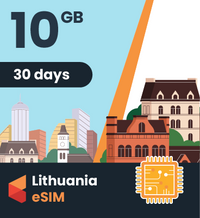 Thumbnail for Lithuania eSIM: 10GB - 30 Days