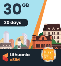 Thumbnail for Lithuania eSIM: 30GB - 30 Days