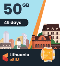 Thumbnail for Lithuania eSIM: 50GB - 45 Days