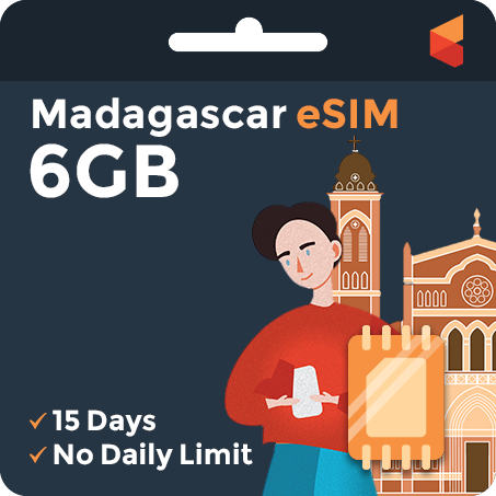 [eSIM] Madagascar Data eSIM (6GB - 15 Days)