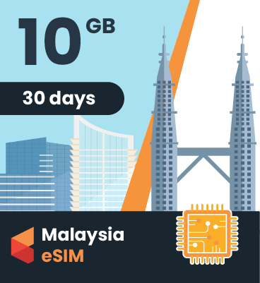 Malaysia eSIM: 10GB - 30 Days