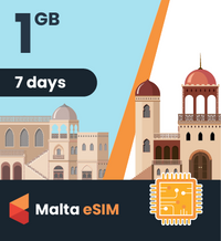 Thumbnail for Malta eSIM: 1GB - 7 Days