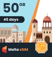 Thumbnail for Malta eSIM: 50GB - 45 Days