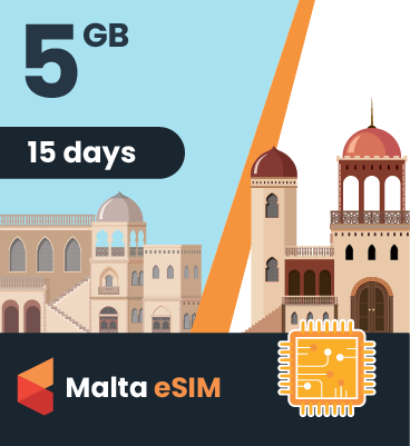 Malta eSIM: 5GB - 15 Day