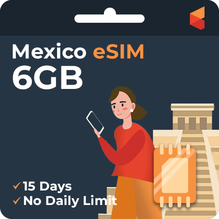 [eSIM] Mexico Data eSIM (6GB - 15 Days)