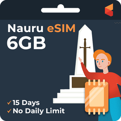 [eSIM] Nauru Data eSIM (6GB - 15 Days)