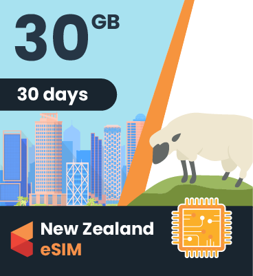 New Zealand eSIM: 30GB - 30 Days