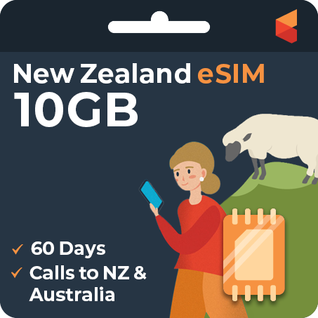 New Zealand Travel eSIM (One NZ) - 10GB