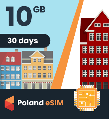 Poland eSIM: 10GB - 30 Days