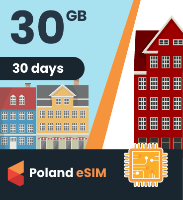 Poland eSIM: 30GB - 30 Days