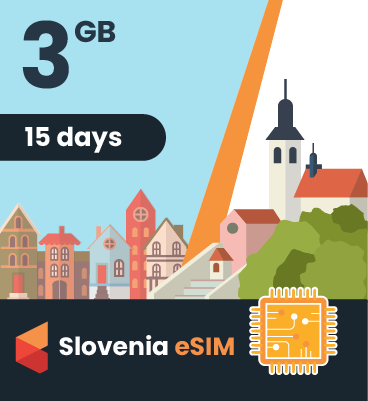 Slovenia eSIM: 3GB - 15 Days