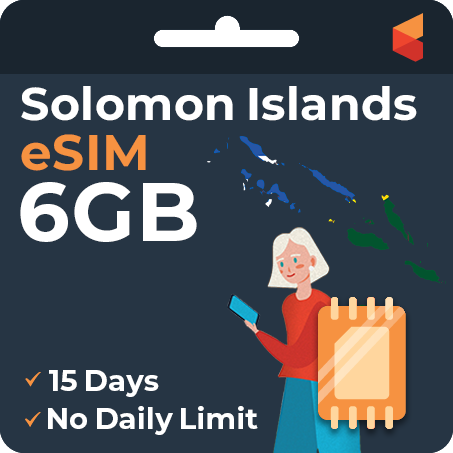 [eSIM] SolomonIslands Data eSIM (6GB - 15 Days)