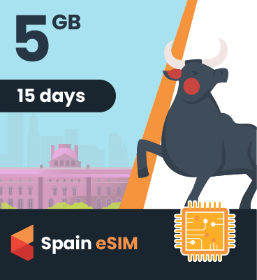 Spain eSIM: 5GB - 15 Day