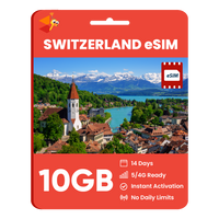 Thumbnail for [eSIM] Switzerland Data eSIM (10GB - 14 Days)