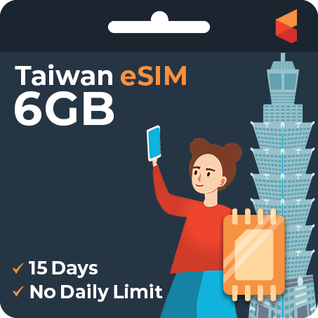 [eSIM] Taiwan Data eSIM (6GB - 15 Days)