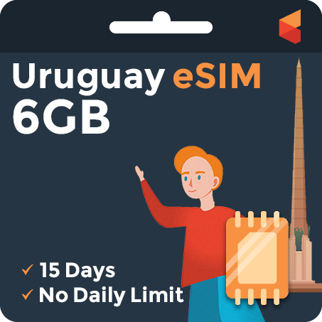 [eSIM] Uruguay Data eSIM (6GB - 15 Days)