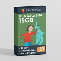 Thumbnail for USA Data Only Sim (iPad/Tablet) 15GB